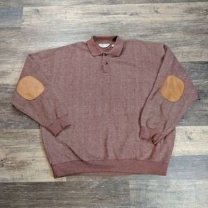 Orvis 1/4 Button Up Sweatshirt Men's Size 2Xl XXL